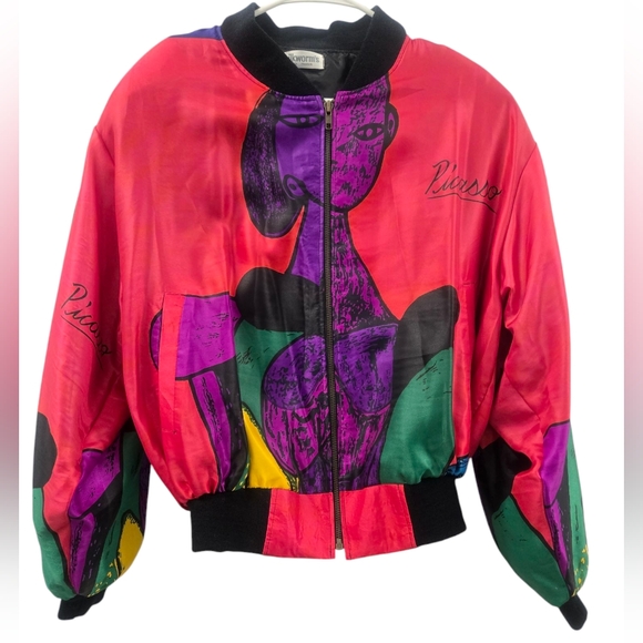 Vintage Picasso Jacket by  Silkworms ONE SIZE NEW - Picture 1 of 15